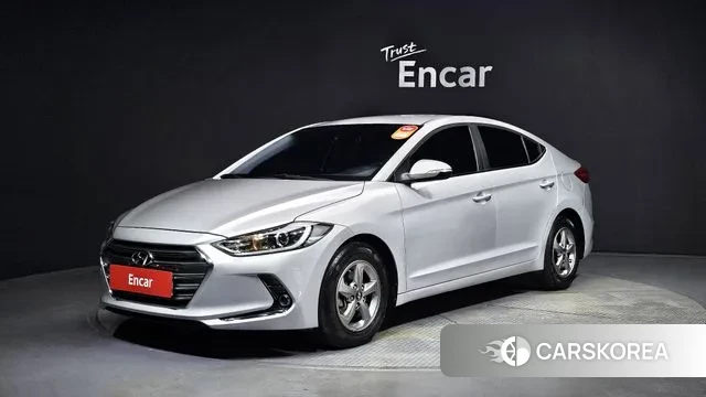 Hyundai Avante AD 2018 Серебристо-серый из Кореи