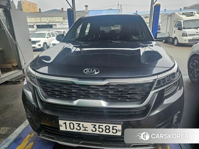 Kia Seltos 2020 Серый из Кореи