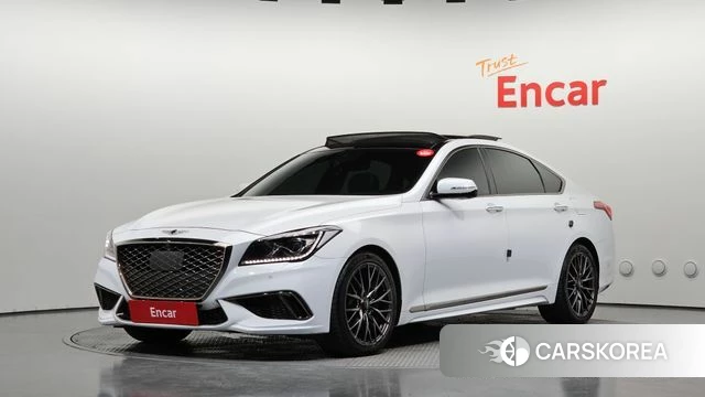 Genesis G80 2018 Белый из Кореи