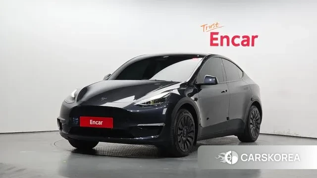Tesla Model Y 2025 Серый из Кореи