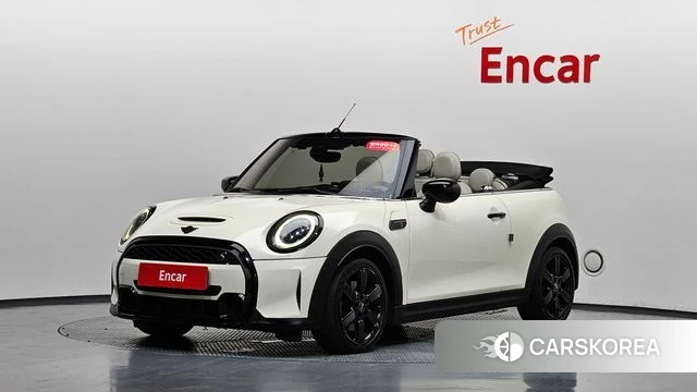 Mini Cooper S Convertible 2022 Жемчужный цвет из Кореи