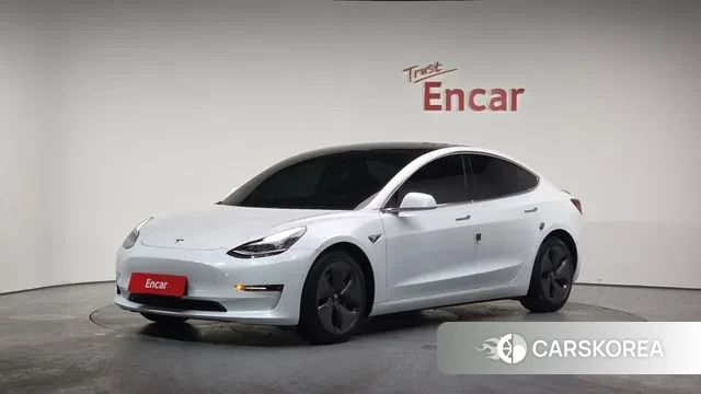 Tesla Model 3 2020 Белый из Кореи