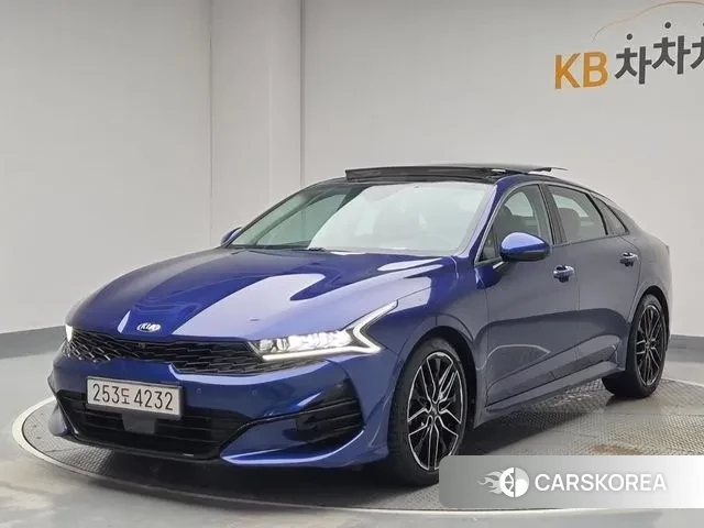 Kia K5 3rd generation 2020 Синий из Кореи