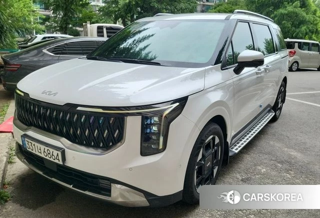 Kia The New Carnival 4th Generation 2024 Жемчужный цвет из Кореи