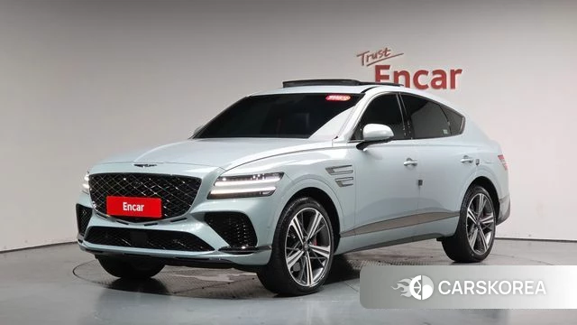 Genesis GV80 Coupe 2024 Небесно-голубой из Кореи