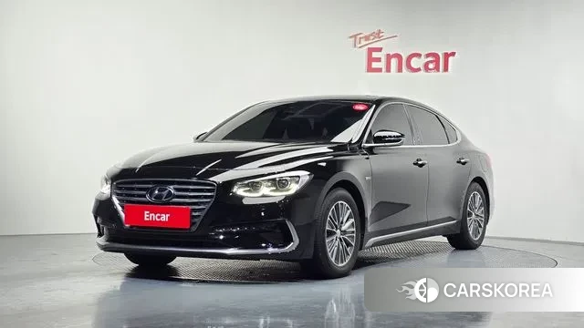 Hyundai Grandeur IG Hybrid 2019 Черный из Кореи