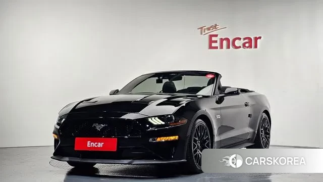 Ford Mustang 2023 Черный из Кореи