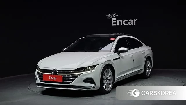 Volkswagen Arteon 2022 Белый из Кореи