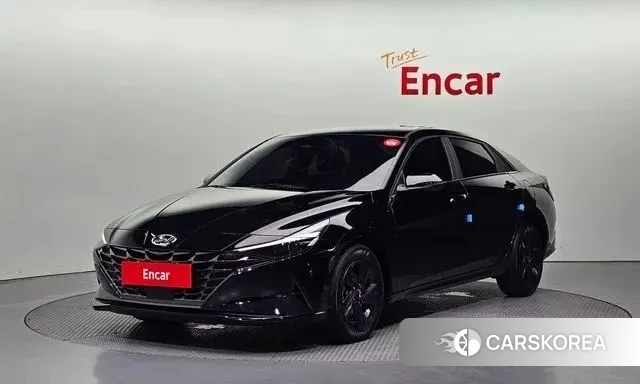 Hyundai Avante (CN7) 2021 Черный из Кореи