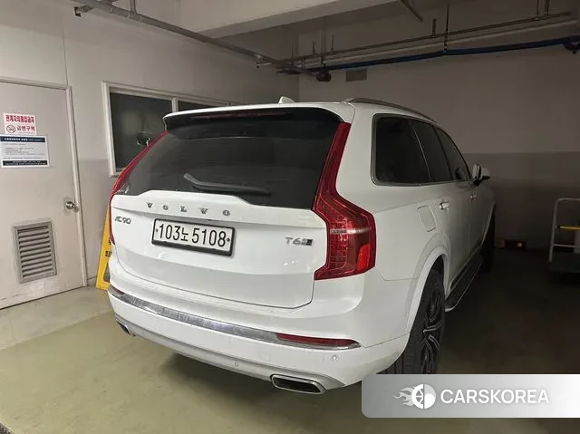 Volvo XC90 second Generation 2020 Белый из Кореи