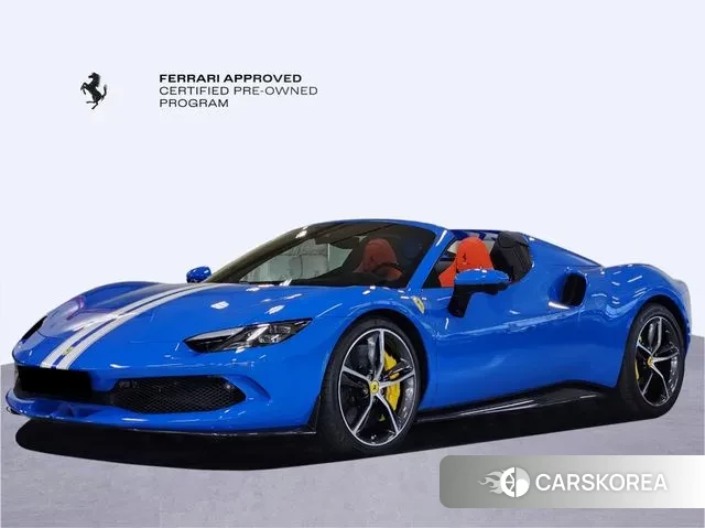 Ferrari 296 GTS 2024 Синий из Кореи