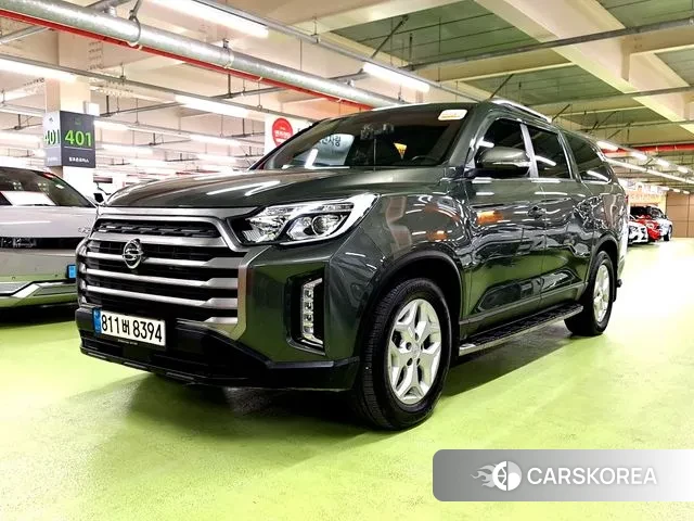 Ssangyong The New Rexton Sport 2022 Светло-зеленый из Кореи