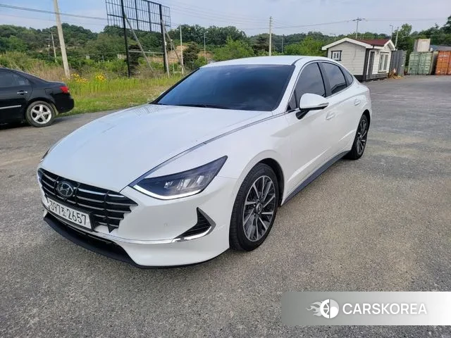 Hyundai Sonata (DN8) 2019 Белый из Кореи