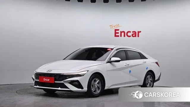 Hyundai The New Avante (CN7) 2023 Белый из Кореи