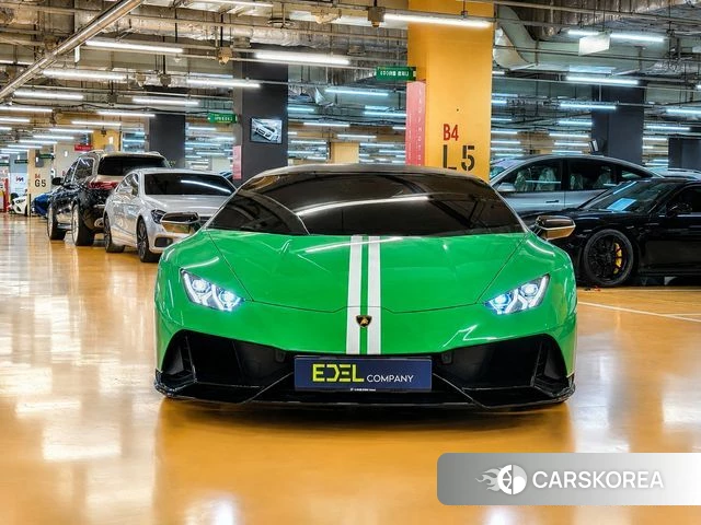 Lamborghini Huracan 2023 Зеленый из Кореи