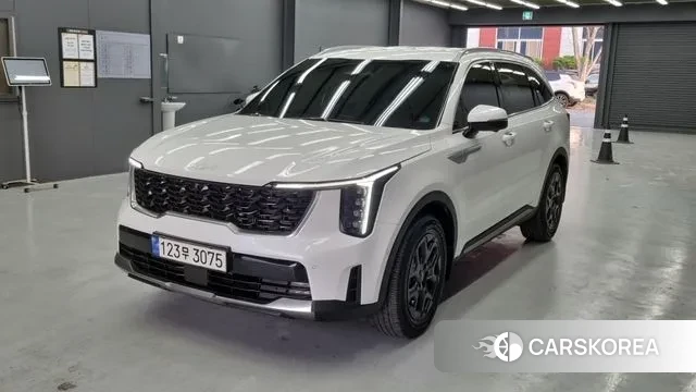 Kia The New Sorento 4th Generation 2023 Белый из Кореи