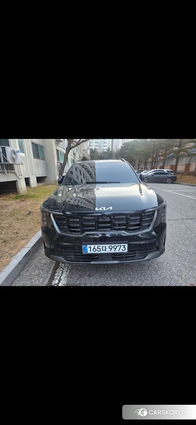 Kia The New Sorento 4th Generation 2025 Черный из Кореи