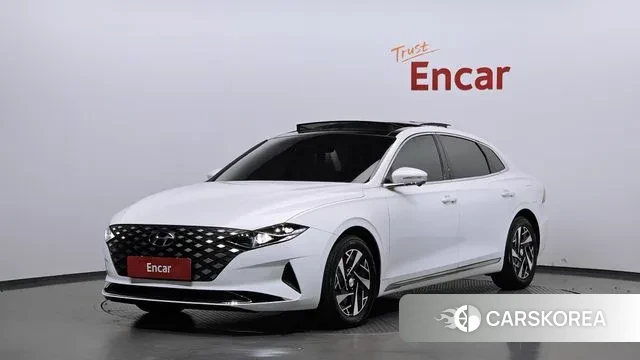 Hyundai The New Grandeur IG Hybrid 2022 Черный из Кореи