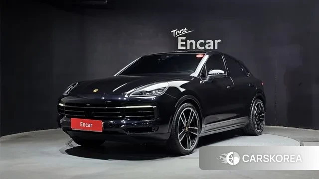 Porsche Cayenne (PO536) 2021 Черный из Кореи