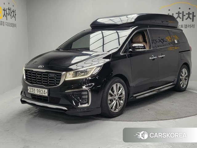 Kia The New Carnival 2018 Черный из Кореи