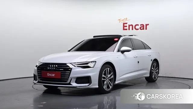 Audi A6 (C8) 2023 Белый из Кореи