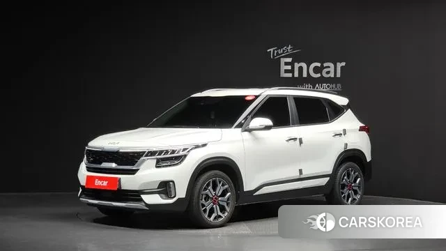 Kia Seltos 2021 Белый из Кореи