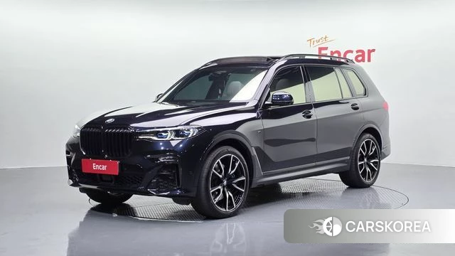 BMW X7 (G07) 2019 Черный из Кореи