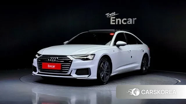 Audi A6 (C8) 2023 Белый из Кореи