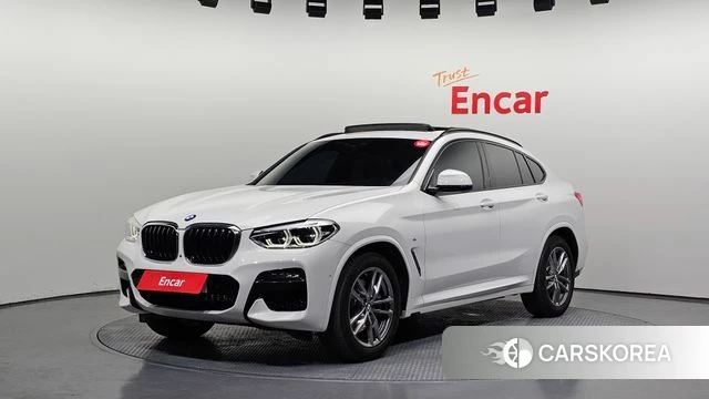 BMW X4 (G02) 2020 Белый из Кореи