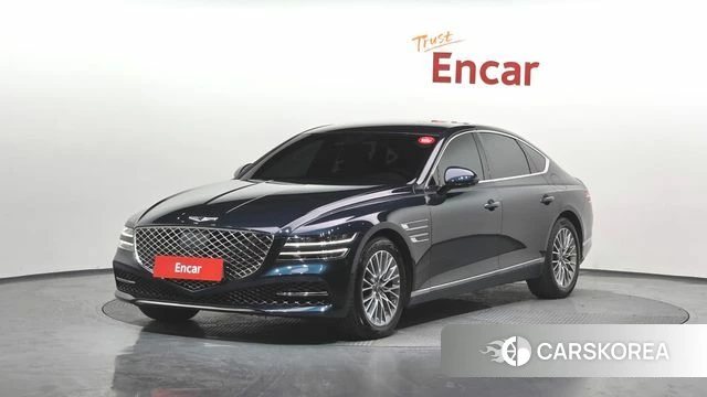 Genesis G80 (RG3) 2021 Синий нефрит из Кореи