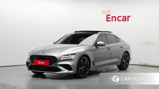 Genesis The New G70 2023 Серебристо-серый из Кореи
