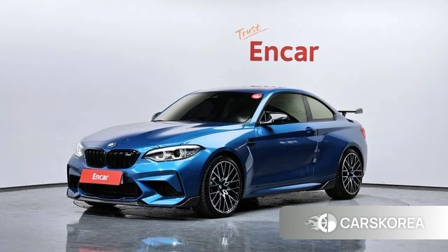 BMW M2 (F87) 2019 Небесно-голубой из Кореи