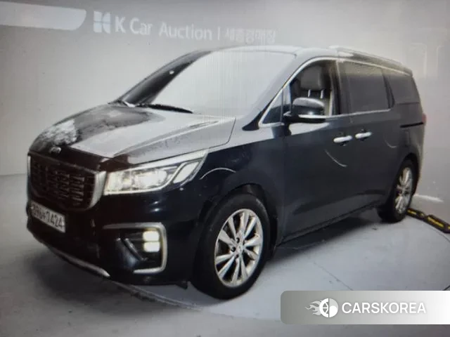 Kia The New Carnival 2019 Черный из Кореи