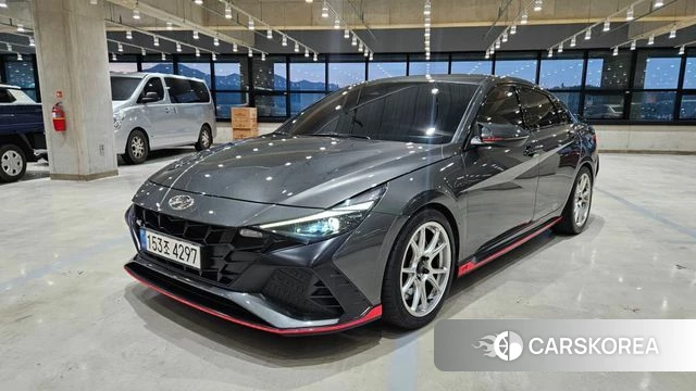 Hyundai Avante (CN7) 2021 Серый из Кореи