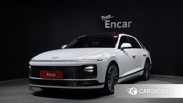 Hyundai Grandeur (GN7) 2023 Белый из Кореи