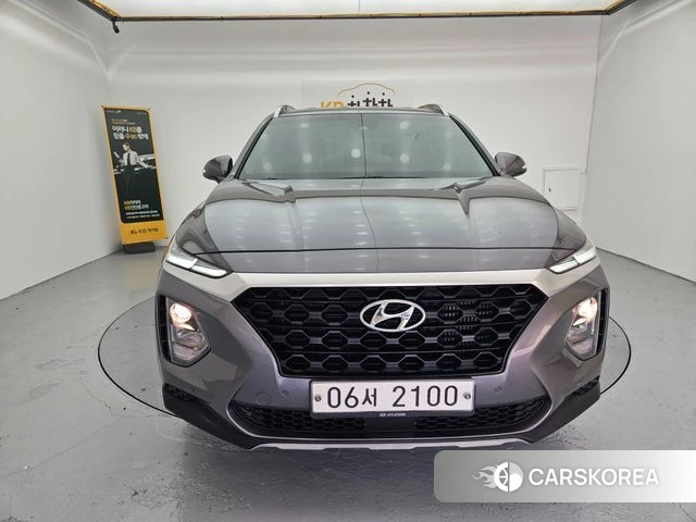 Hyundai Santa Fe TM 2018 Серый из Кореи