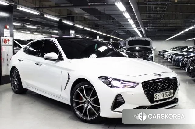 Genesis G70 2019 Белый из Кореи