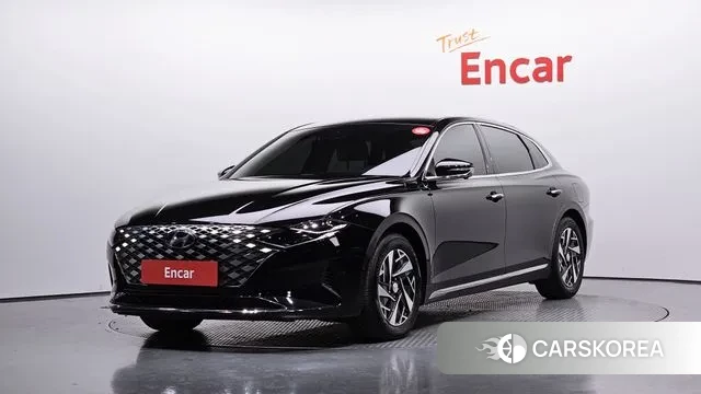 Hyundai The New Grandeur IG Hybrid 2022 Черный из Кореи