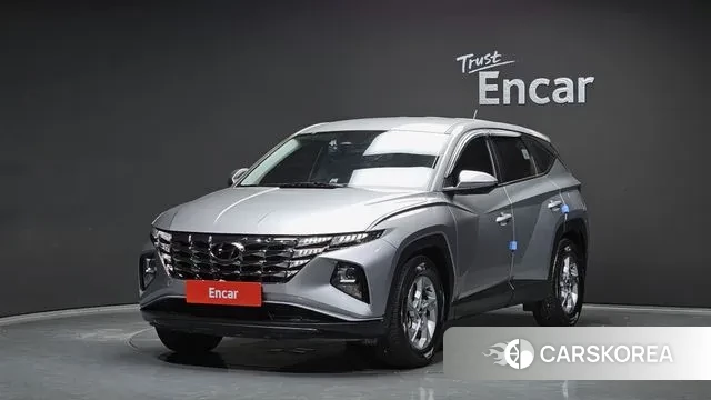 Hyundai Tucson (NX4) 2021 Серебристо-серый из Кореи