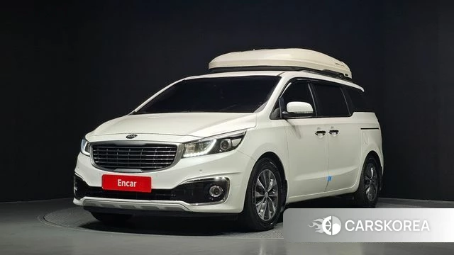 Kia All New Carnival 2018 Белый из Кореи