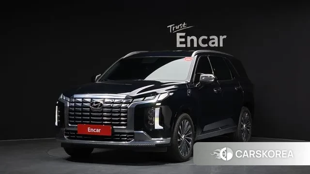 Hyundai The New Palisade 2022 Темно-зеленый из Кореи