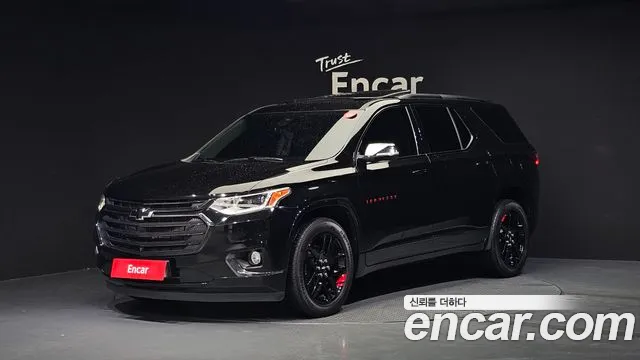 Chevrolet (GM Daewoo) Traverse 2021 Черный из Кореи