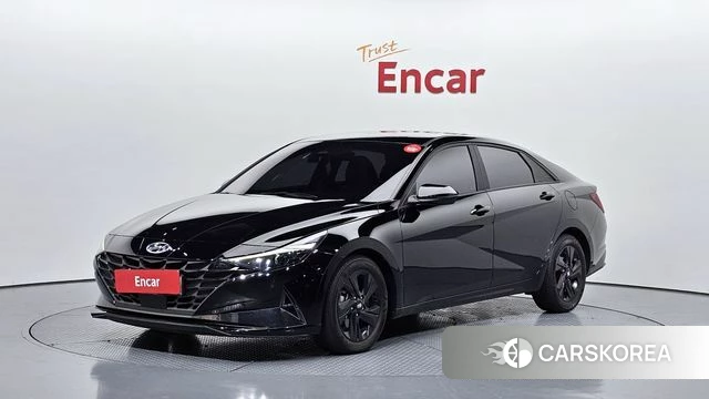 Hyundai Avante (CN7) 2022 Черный из Кореи