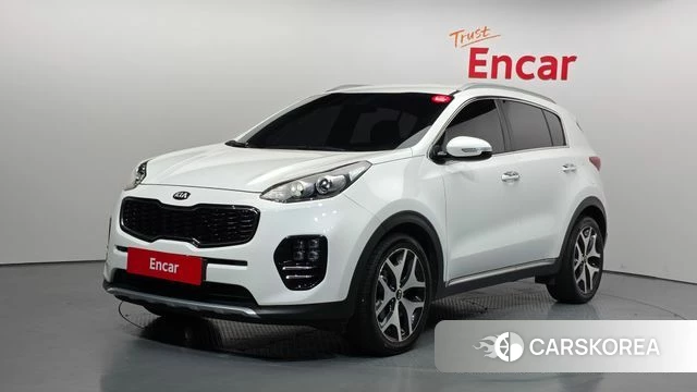 Kia Sportage 4th Generation 2018 Белый из Кореи