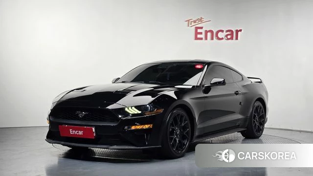 Ford Mustang 2019 Черный из Кореи