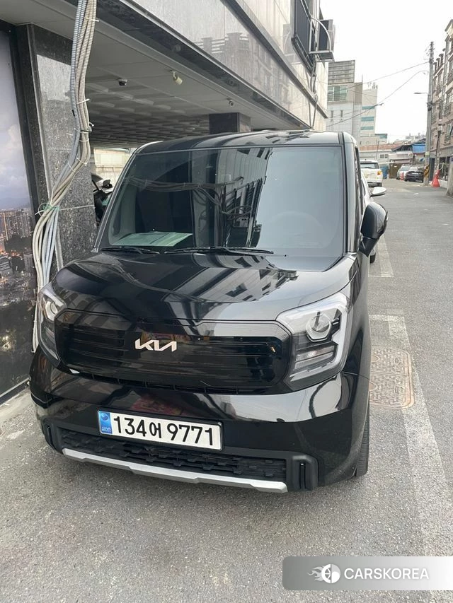 Kia The New Kia Ray 2023 Черный из Кореи
