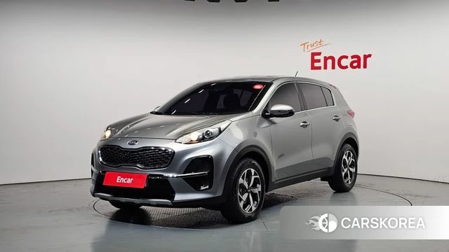 Kia Sportage The Bold 2020 Серебристо-серый из Кореи