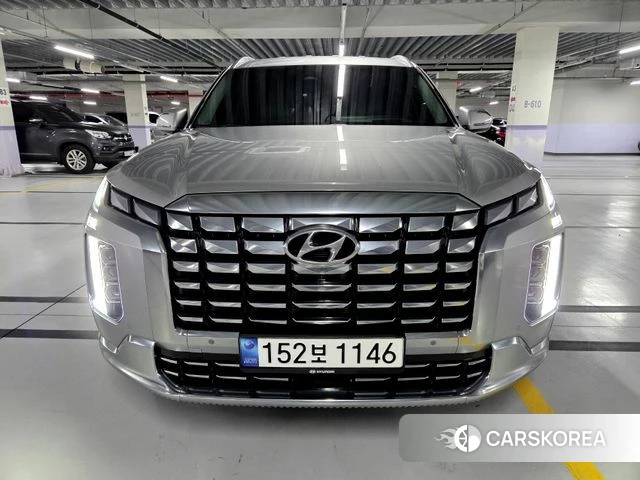 Hyundai The New Palisade 2023 Серебристо-серый из Кореи