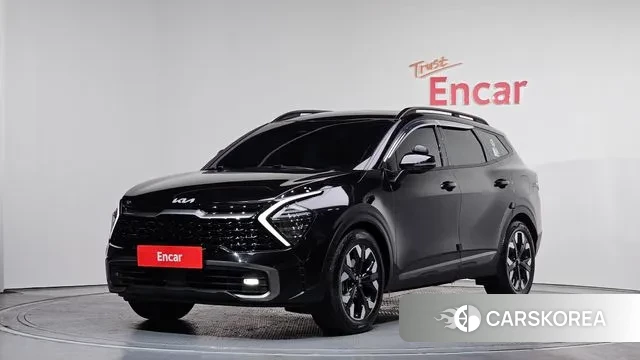 Kia Sportage 5th Generation 2021 Черный из Кореи