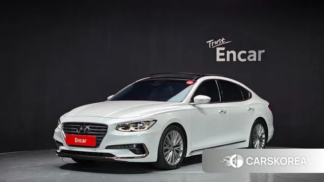 Hyundai Grandeur IG 2018 Белый из Кореи